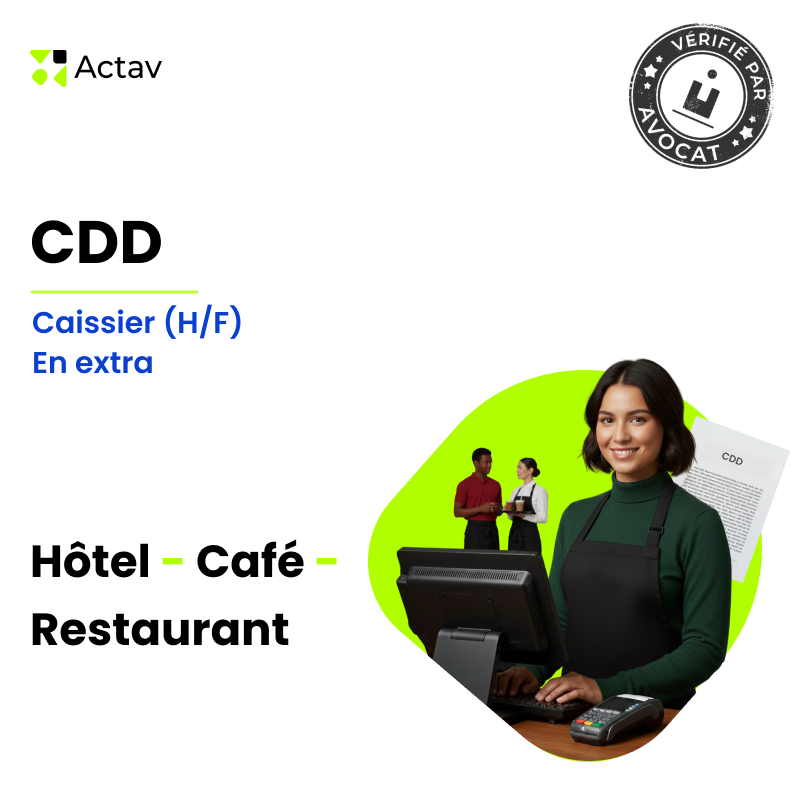 CDD caissier(ère) en extra (Café-Hôtel-Restaurant)